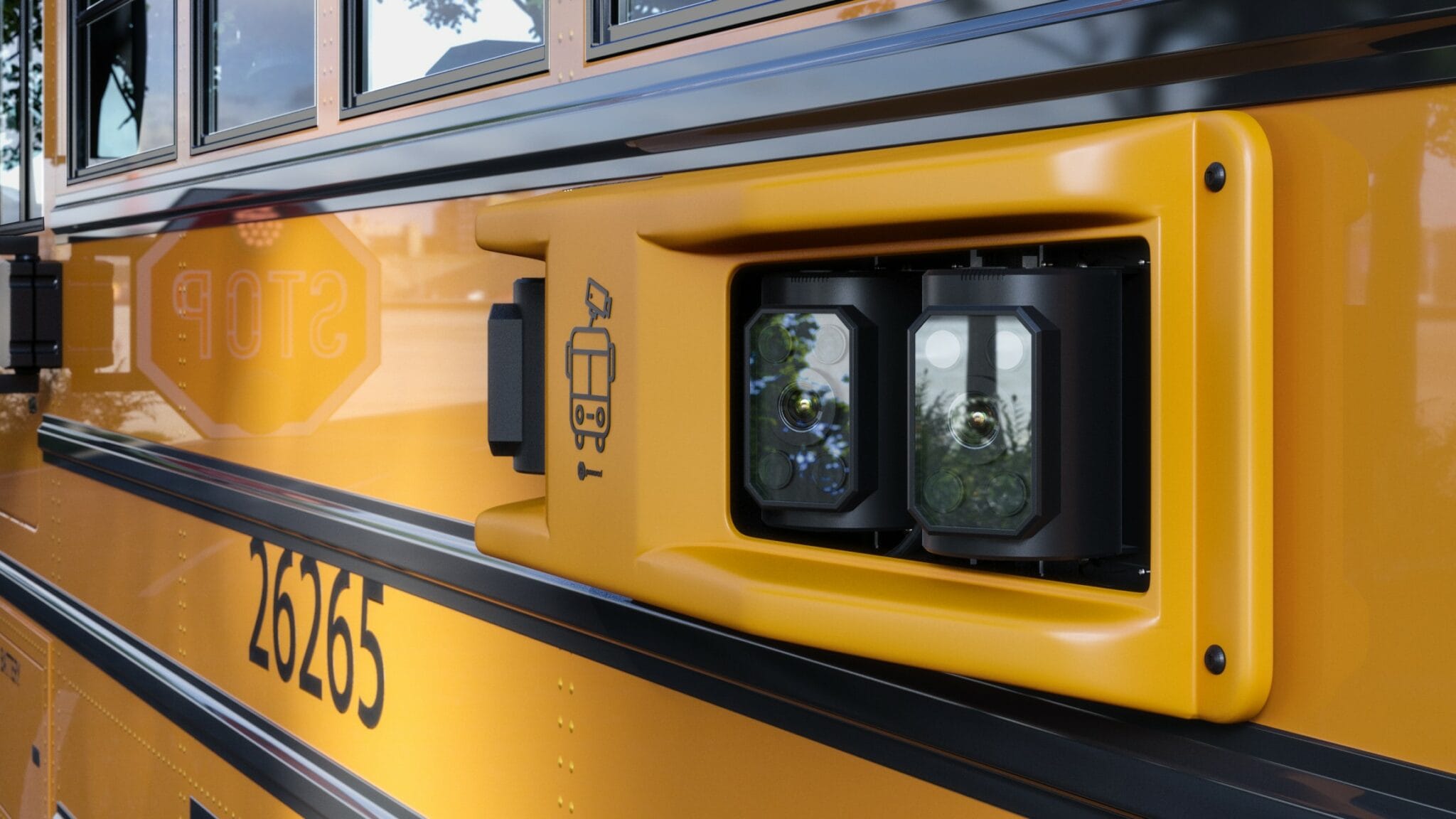 How Does a Stop-Arm School Bus Camera Work? | BusPatrol