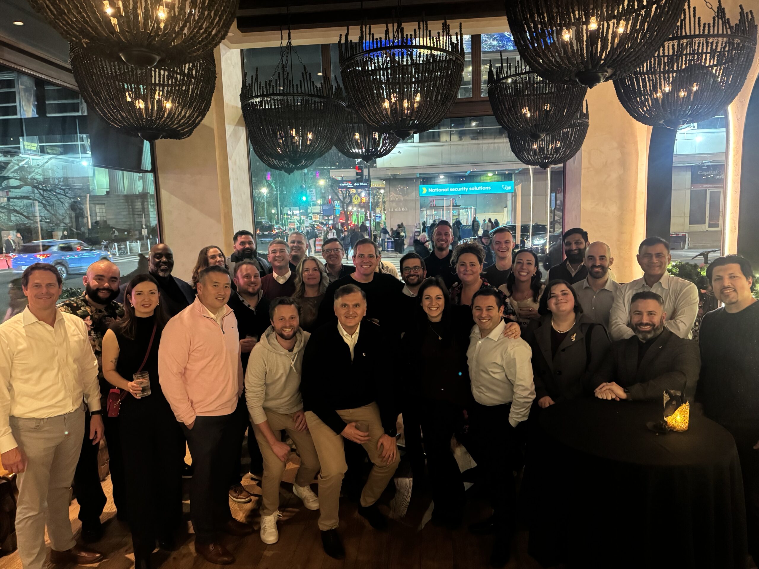 Karoon Monfared and the BusPatrol team in Washington, D.C.