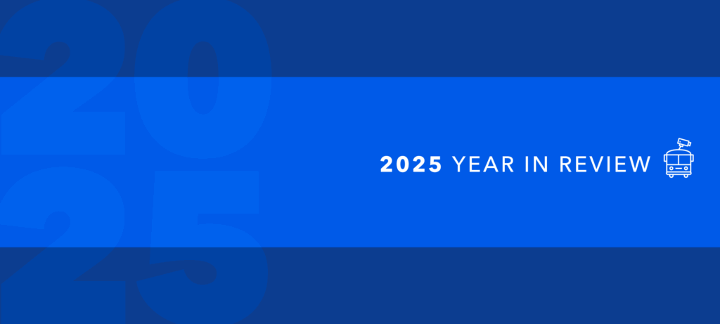 A Look Back on 2025: A Milestone Year for School Bus Safety